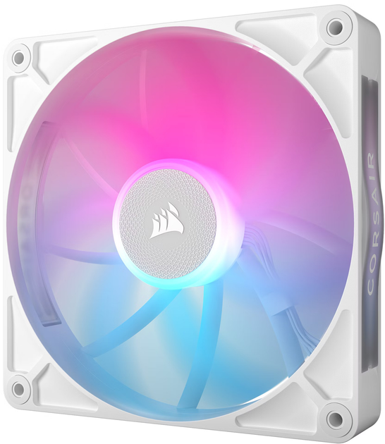 Chłodzenie Corsair iCUE Link RX140 RGB White (LUCS-142) - obraz 3