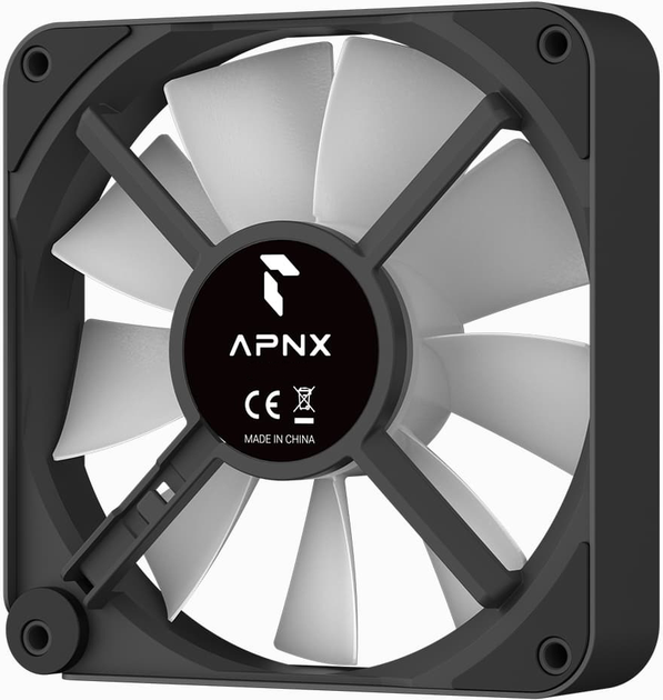Wentylator APNX FP2-120 ARGB Black (APF3-PF11317.11) - obraz 4