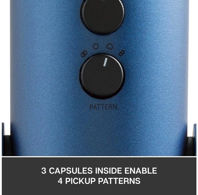 ​Мікрофон Blue Microphones Yeti Midnight Blue (988-000232) - изображение 5