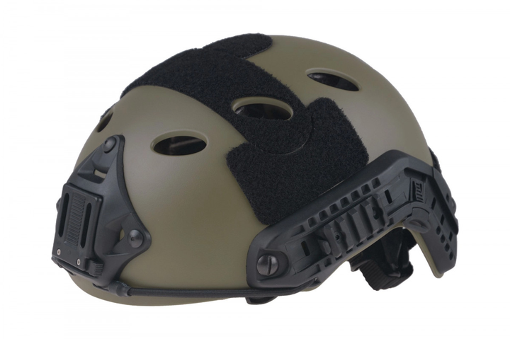 Шолом страйкбольний FMA Fast PJ Helmet Ranger Green Size L - изображение 1