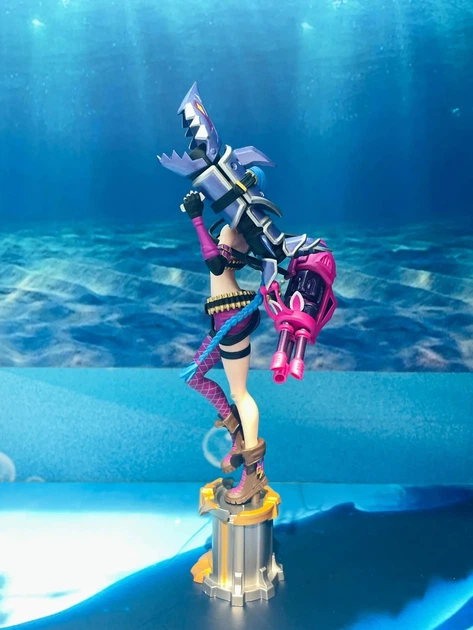 Фигурка из игры League of Legends Лига легенд, Jinx, Джинкс, 22 см