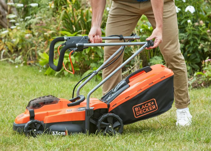 Газонокосилка аккумуляторная Black&Decker BCMW33184L2 - изображение 8