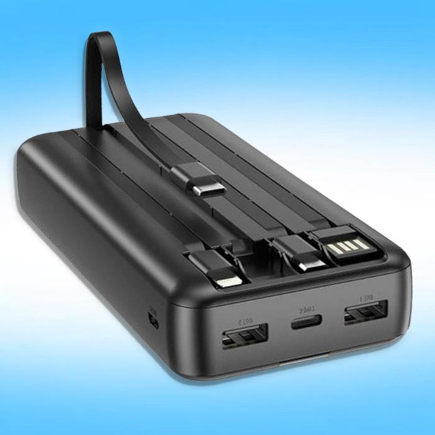 Повербанк Power bank 20 000 mAh портативная батарея павер бенк для ...