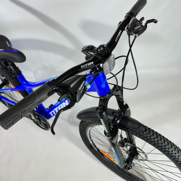 Велосипед Titan 26" Stricker 2024 Рама-14" blue-light blue - изображение 6