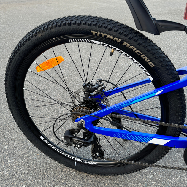 Велосипед Titan 26" Stricker 2024 Рама-14" blue-light blue - изображение 9