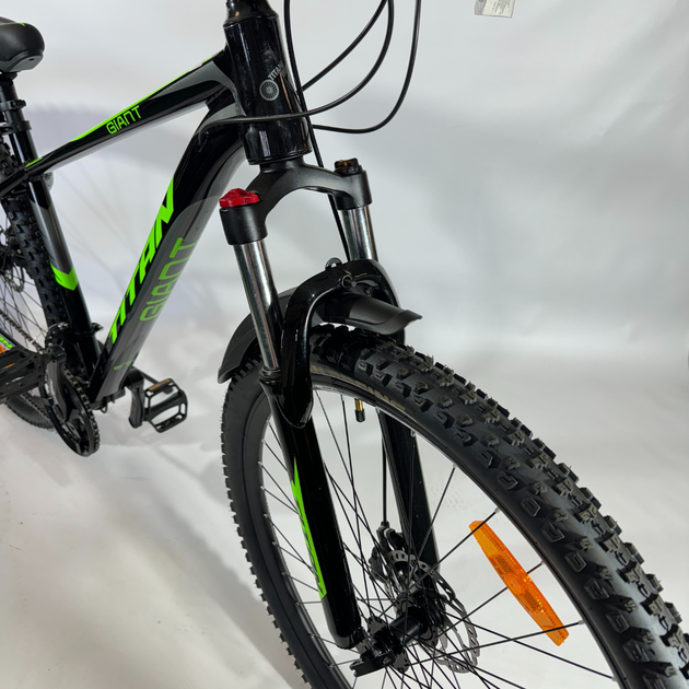 Велосипед Titan 30,5" Giant 2024 Рама-18" black- neon green - Фото 2 Велосипед Titan 30,5" Giant 2024 Рама-18" black- neon green - изображение 2
