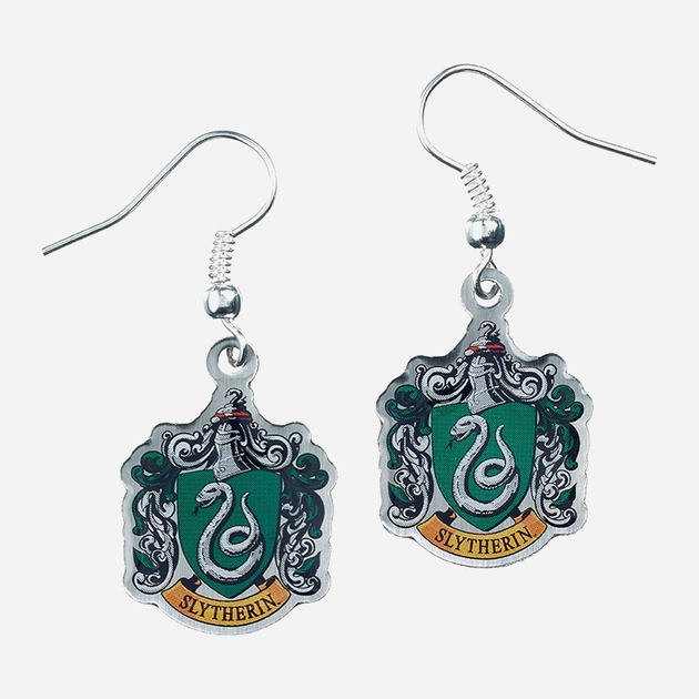 Сережки жіночі The Carat Shop Harry Potter Slytherin Crest WE0023 One Size Зелені (5055583406720) - зображення 1