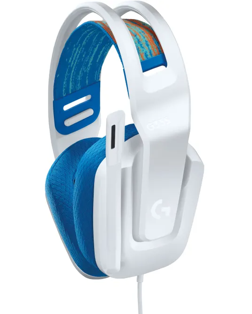Ігрові навушники Logitech G335 Wired Gaming White (981-001018) - зображення 3