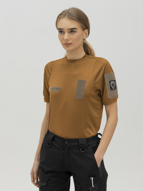 Тактическая футболка женская BEZET 10340 XL Койот (ROZ6501032288) - изображение 1