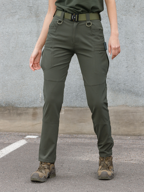 Тактичні штани жіночі BEZET Капелан 10614 M Хакі (ROZ6501032357) - зображення 1