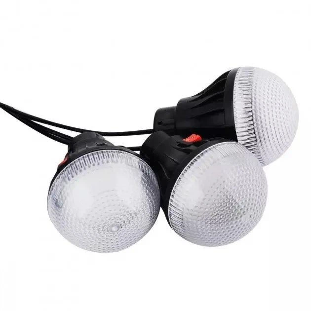Портативна зарядна станція з сонячною панеллю та 3 LED-лампами XPRO GD-105 (45599-GD 105_510) - изображение 7