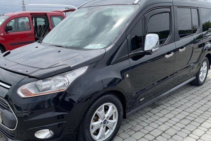 Дефлекторы окон (ветровики) HIC для Ford Transit Custom / Tourneo 2012+ (вставні) - изображение 4