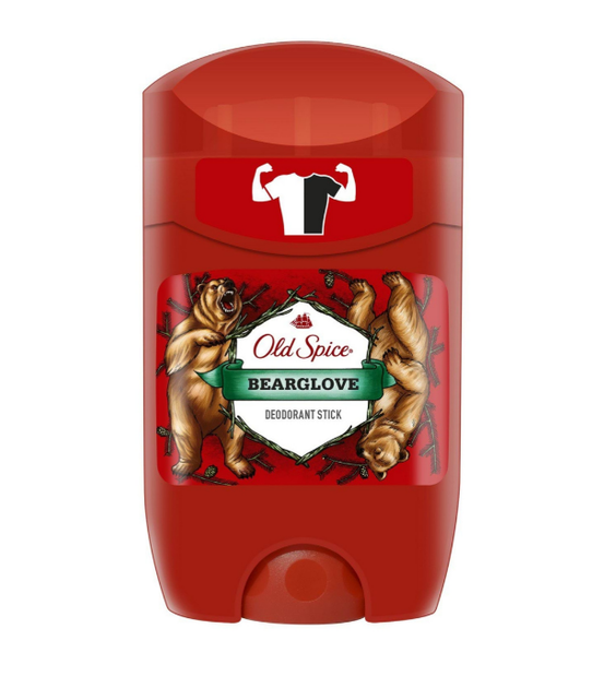 Твердий дезодорант Old Spice Bearglove 50 мл (4015600862640) - Фото 1 Твердий дезодорант Old Spice Bearglove 50 мл (4015600862640) - изображение 1