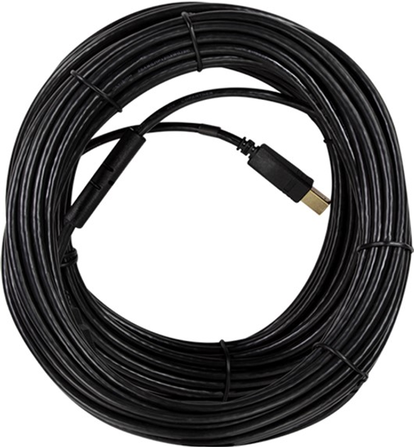 Kabel Logilink USB-A - USB-B 15 m Black (4052792039290) - obraz 3