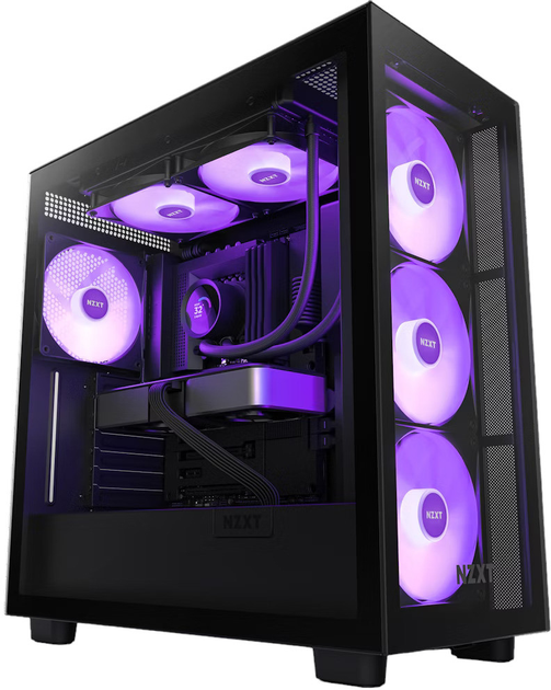 System chłodzenia cieczą NZXT Kraken 280 RGB All-in-one Black (RL-KR280-B1) - obraz 6