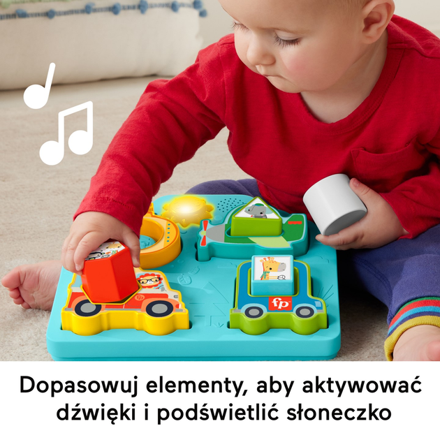 Іграшка розвиваюча Fisher-Price Транспорт та фігури HRP31 (0194735182701) - зображення 7