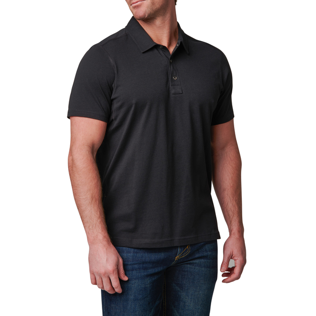 Футболка поло 5.11 Tactical Archer Short Sleeve Polo 2.0 Black XL (41286-019) - зображення 1