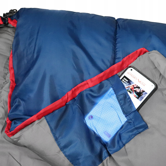 Śpiwór SportVida SV-CC0071 Left Blue (5903133419846) - obraz 6