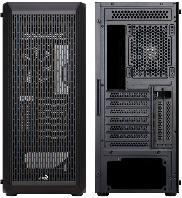 Obudowa AeroCool Beam-G-BK-v1 Midi-Tower TG Black (ACCM-PV37013.11) - obraz 4