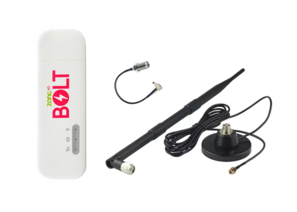 4G WIFI интернет комплект в авто модем bolt hiLink E8372 + автомобильная антенная 10 Дб - изображение 2