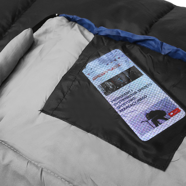 Śpiwór SportVida SV-CC0069 Left Black (5903133419822) - obraz 6