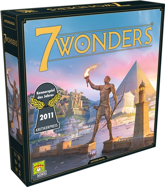 Gra planszowa Asmodee 7 Wonders of the World Basic Game (5425016924105) - obraz 1