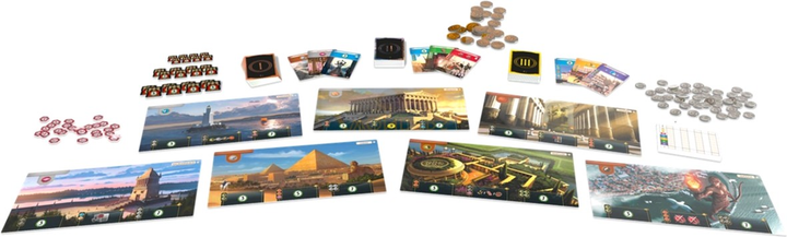 Gra planszowa Asmodee 7 Wonders of the World Basic Game (5425016924105) - obraz 3