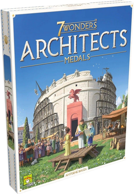 Dodatek do gry planszowej Asmodee 7 Wonders of the World Architects: Medals (5425016927687) - obraz 2