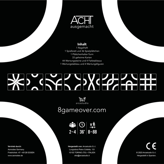 Gra planszowa Asmodee Eight (4015566604711) - obraz 3