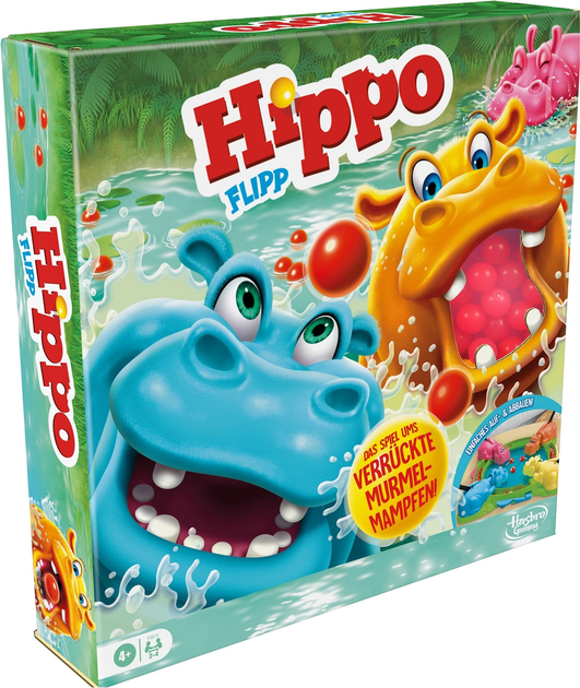 Настільна гра Hasbro Hippo Flipp (5010996207722) - зображення 1