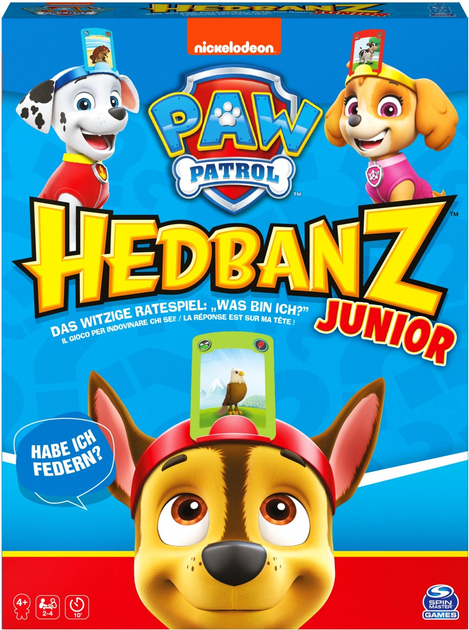 Gra planszowa Spin Master Games Hedbanz Junior Paw Patrol (0778988387771) - obraz 5