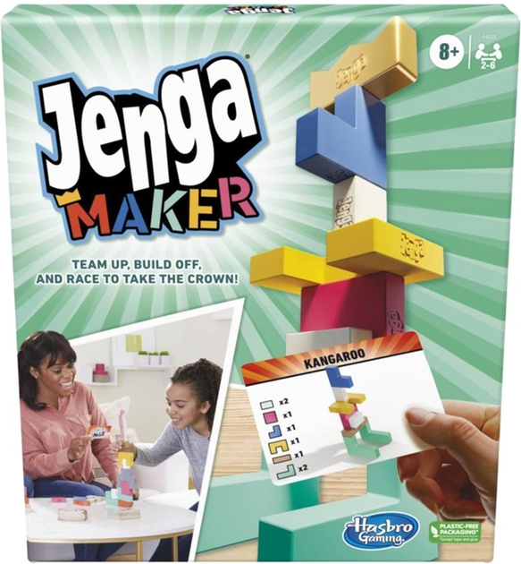 Настільна гра Hasbro Jenga Maker (5010993948420) - зображення 1