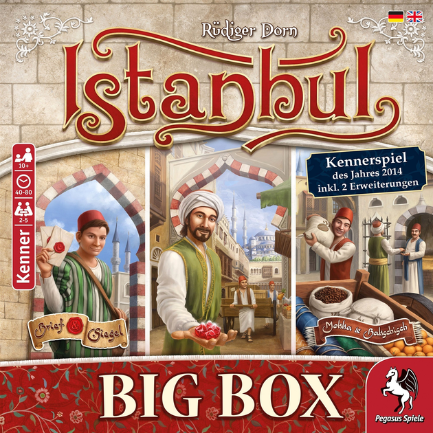 Настільна гра Pegasus Istanbul Big Box (4250231715532) - зображення 2