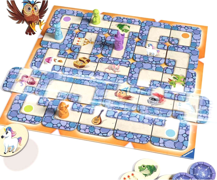 Gra planszowa Ravensburger Junior Labyrinth (4005556208470) - obraz 4