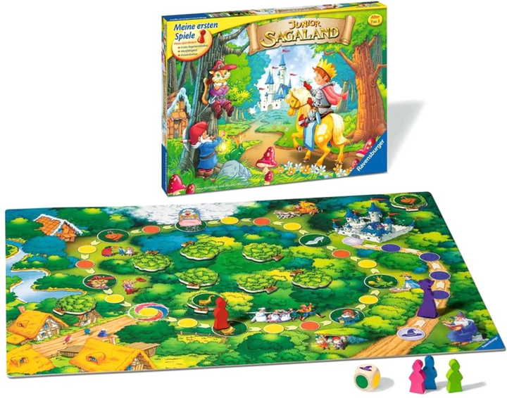 Gra planszowa Ravensburger Junior Sagaland (4005556213726) - obraz 2