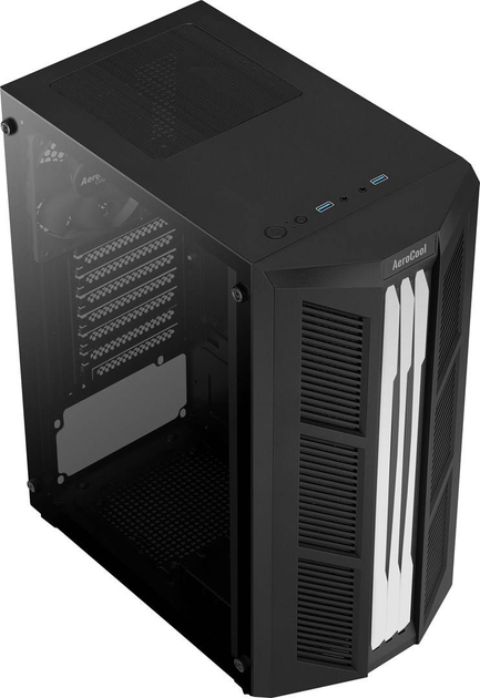 Корпус Aerocool PGS Prime RGB Чорний (AEROPGSPRIME-G-BK-V1) - зображення 8