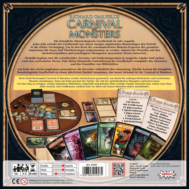Gra planszowa Amigo Carnival of Monsters (4007396019575) - obraz 3