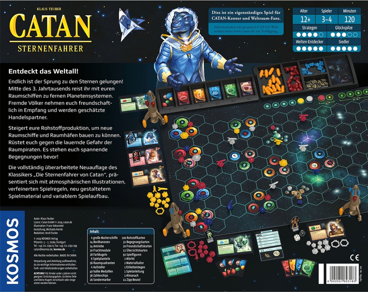 Настільна гра Kosmos Catan Star Driver (4002051693183) - зображення 7