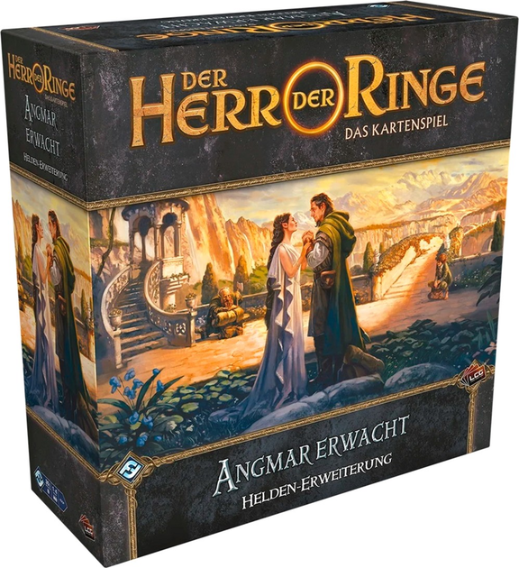 Dodatek do gry planszowej Asmodee The Lord of the Rings: The Card Game Angmar Awakened Hero Expansion (0841333116545) - obraz 1