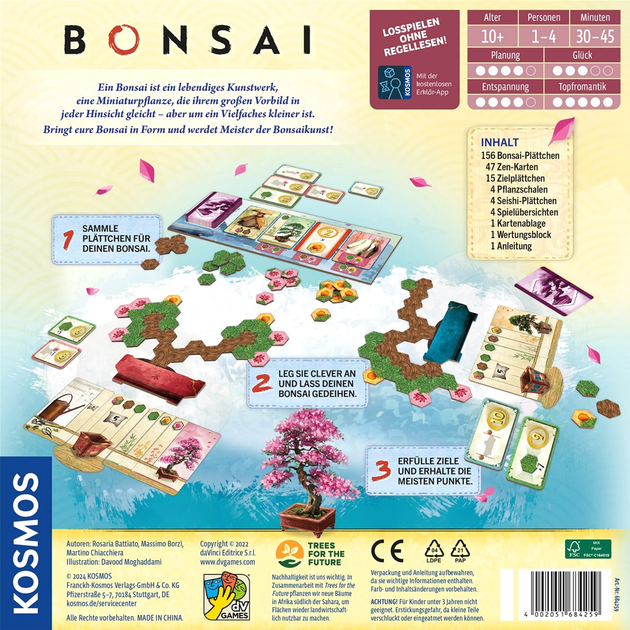Gra planszowa Kosmos Bonsai (4002051684259) - obraz 2