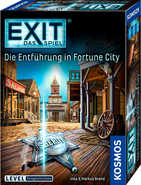 Настільна гра Kosmos Exit The Game Kidnapped in Fortune City (4002051680497) - зображення 1