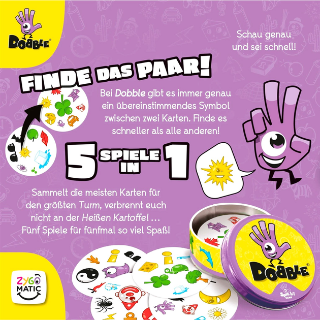 Gra planszowa Asmodee Dobble (3558380102649) - obraz 4