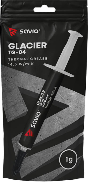 Термопаста Savio TG-04 Glacier 1г (TG-04 1G) - изображение 2