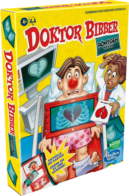 Настільна гра Hasbro Doctor Bibber X-Ray Fun (5010993971695) - зображення 1