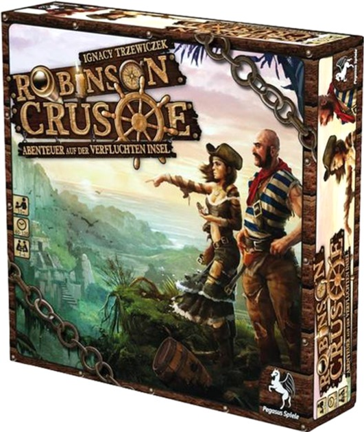 Gra planszowa Pegasus Robinson Crusoe Adventures on the Cursed Island (4250231704666) - obraz 3
