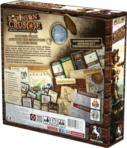 Gra planszowa Pegasus Robinson Crusoe Adventures on the Cursed Island (4250231704666) - obraz 4