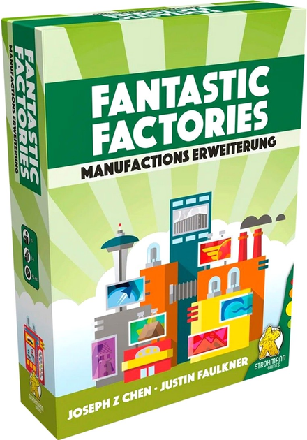 Додаток до настільної гри Asmodee Fantastic Factories: Manufactions (4270001356147) - зображення 1