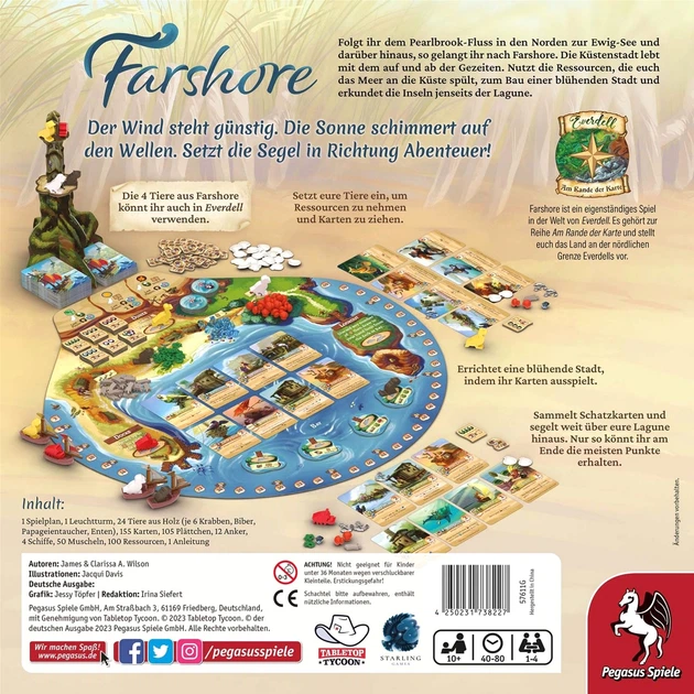 Настільна гра Pegasus Farshore A Game in the World of Everdell (4250231738227) - зображення 3