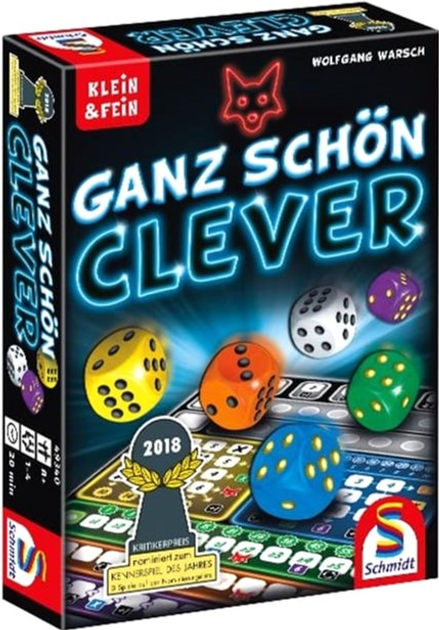 Настільна гра Schmidt Ganz Schon Clever (4001504493400) - зображення 1