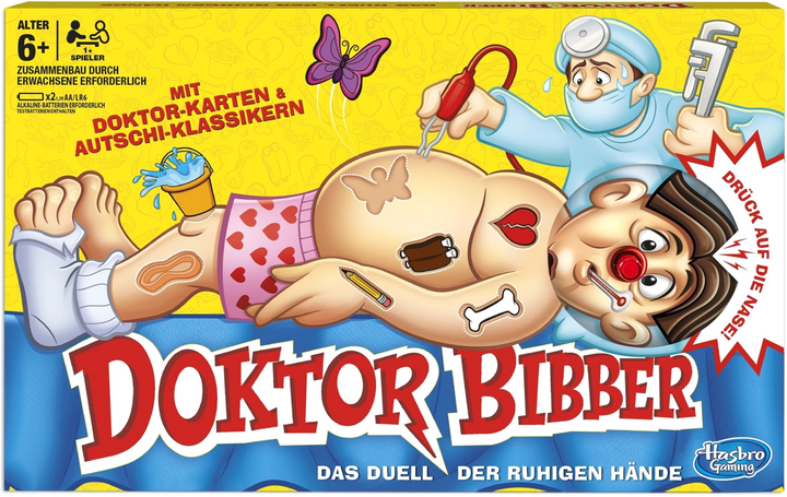 Настільна гра Hasbro Doctor Bibber (5010994964528) - зображення 1